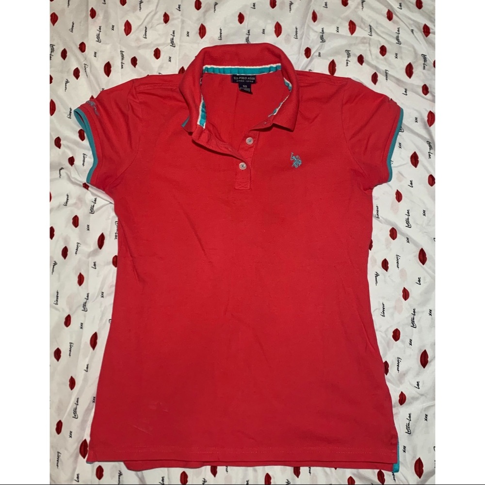 Tipped polo shirt